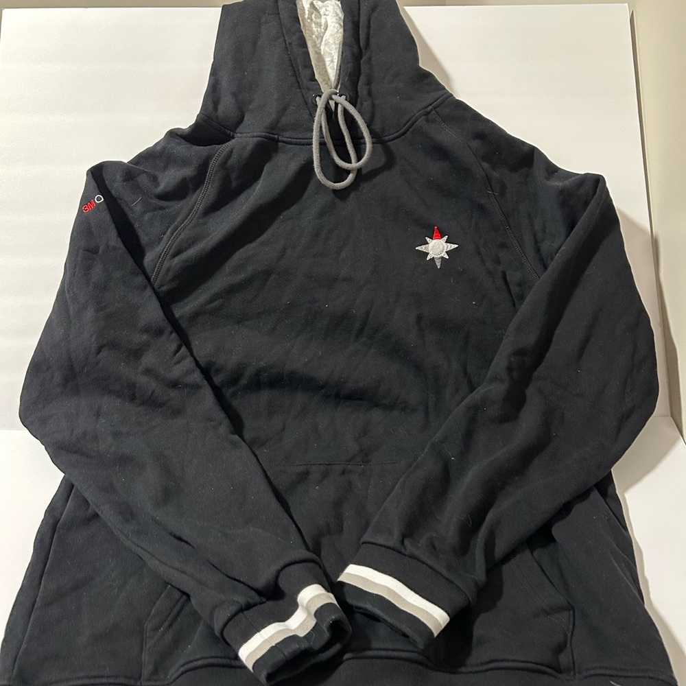 Barstool navy Hoodie with Embroidered Logo